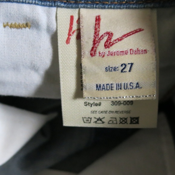 Citizens of Humanity Mini Denim Jeans Skirt Sz 27 - Picture 5 of 6